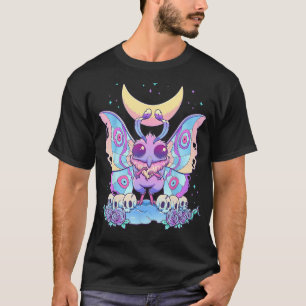 T-shirt Pastel Goth Cute Déplaisant Mothman Monster Occult
