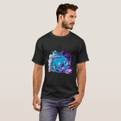 T-shirt Pastel Goth Dragon Cristal Mythique Créature Fanta (Devant entier)