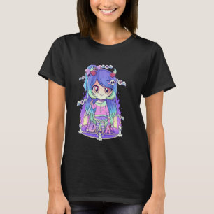 T-shirt Pastel Goth Girl, bizarre, Emo Rose
