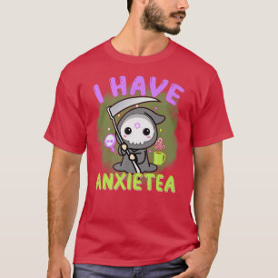 T-shirt Pastel Goth J'Ai Aniety Kawaii Grim Tea Cadeau 