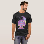 T-shirt Pastel Goth Kawaii Cryptid Moth Pastel Goth (Devant entier)