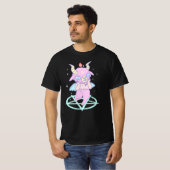 T-shirt Pastel Goth Nu Goth Baby Baphomet Kawaii (Devant entier)