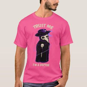 T-shirt Pastel Goth Plague Doctor Shirt Faites-moi confian