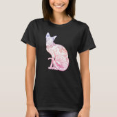 T-shirt Pastel Goth Sphynx Chat Kitten Wicca Sorcière Tato (Devant)