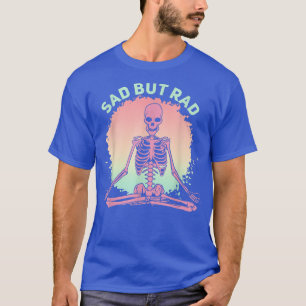 T-shirt Pastel Goth Squelette Triste Mais Rad Drôle Hallow