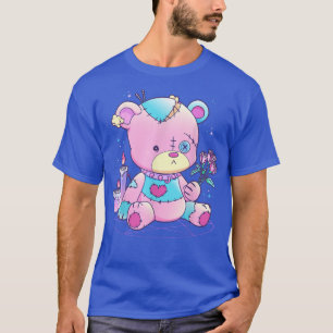 T-shirt Pastel Goth Teddy Bear Japonais Anime Kawaii Demon