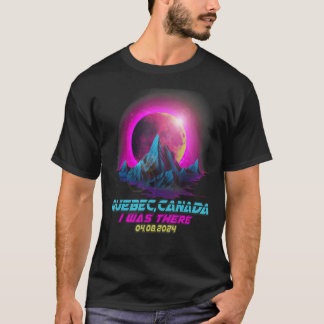T-shirt Pastel Goth Vaporwave Total Solaire Eclipse 2024 Q