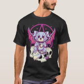 T-shirt Pastel Goth Vêtements Kawaii Cute Japonais Yami An (Devant)