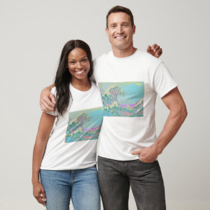 T-shirt pastel Grande Vague