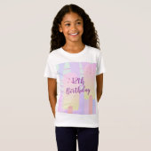 T-Shirt Pastel Ice Pop Ice Cream Anniversaire (Devant entier)
