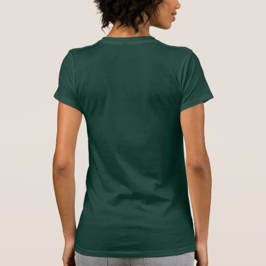 T-shirt Pastel Lucky Shamrock Clover St Patrick`s Day T-S (Dos)