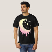 T-shirt Pastel Moon Kawaii Pastel Goth  (Devant entier)