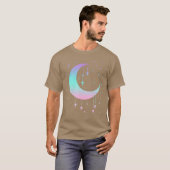 T-shirt Pastel Moon Kawaii Pastel Goth Small funny (Devant entier)