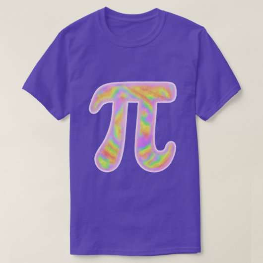 T-shirt Pastel Pi Dye (Design devant)