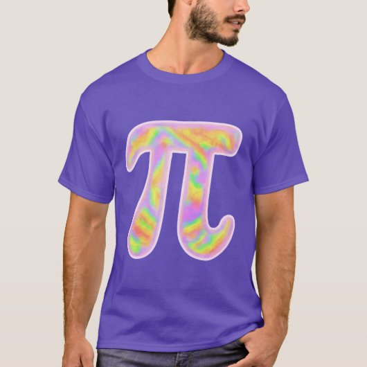 T-shirt Pastel Pi Dye (Devant)