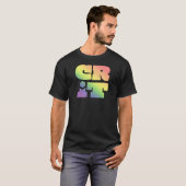 T-shirt Pastel Pride-CRIT ! (Devant entier)