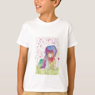 T-shirt Pastel The Rainbow Pup