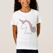 T-Shirt Pastel Unicorn (Devant)