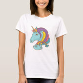 T-shirt Pastel Unicorn (Devant)