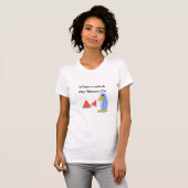 T-shirt Pastèque avec un joli oiseau bleu (Devant entier)