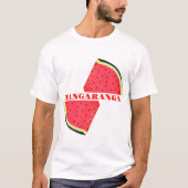 T-Shirt Pastèque Bangaranga Texte (Devant)