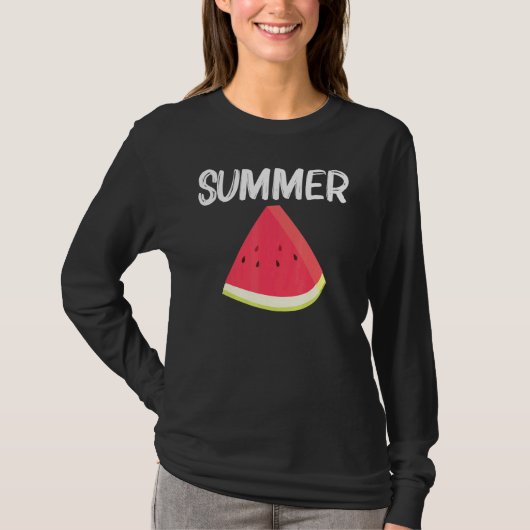 T-shirt Pastèque Cool Pour Hommes Femmes Boisson Fruit Pas (Devant)