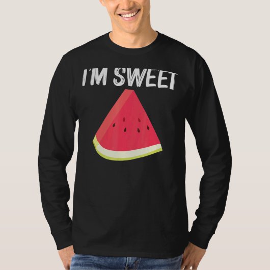 T-shirt Pastèque Cool Pour Hommes Femmes Boisson Fruit Pas (Devant)