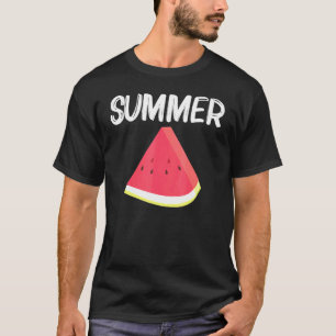 T-shirt Pastèque cool Pour Hommes Femmes Mélon Rouge Beve 