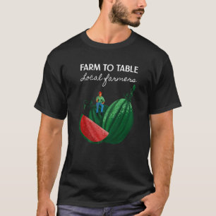 T-shirt Pastèque Cultiver Mon Propre Agricole Locale