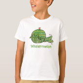 T-shirt pastèque de baleines à Whalermelon (Devant)
