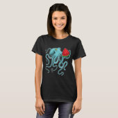 T-shirt Pastèque de poulpe (Devant entier)