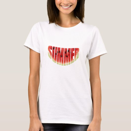 T-shirt Pastèque d'été (Devant)