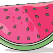 T-shirt pastèque douce