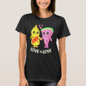 T-shirt Pastèque Et Moutarde De Moutarde Et De Pastèque (Devant)
