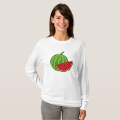 T-shirt Pastèque et tranche (Devant entier)