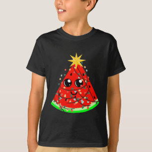 T-shirt Pastèque Fruit Hawaïen Noël Été Noël En