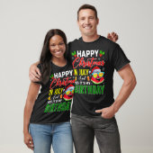 T-shirt Pastèque Joyeux Noël En Juillet _ Oui C_s Mon B (Unisexe)