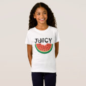 T-Shirt Pastèque Juicy - Filles Bella T- (Devant entier)