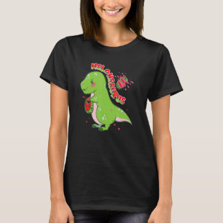 T-shirt Pastèque Melonsaurus Dinosaure Pastèque