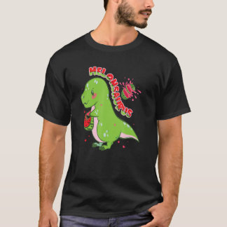 T-shirt Pastèque Melonsaurus Dinosaure Pastèque