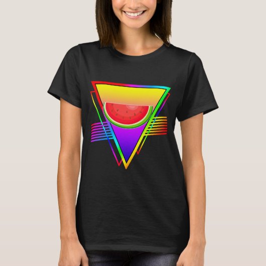T-shirt Pastèque Néo Rétro (Devant)