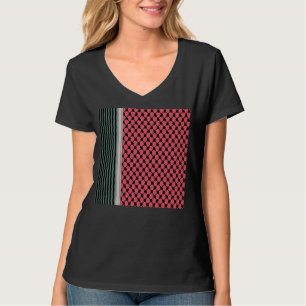 T-shirt Pastèque palestinienne Hatta Keffiyeh Kufiya Folk