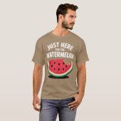 T-shirt Pastèque pour fruit - style (Devant entier)