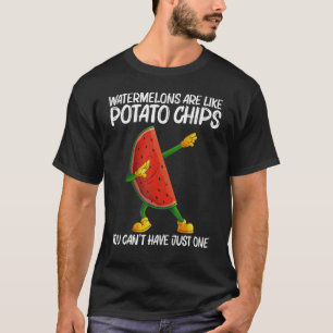 T-shirt Pastèque Pour Hommes Femmes Melon Fruit Plante 1
