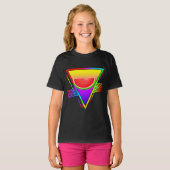T-shirt Pastèque Retro Neon (Devant entier)