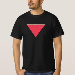 T-shirt Pastèque sur résistance inversée au triangle rouge