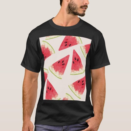 T-shirt Pastèques : Douceur d'été sans joints. (Devant)