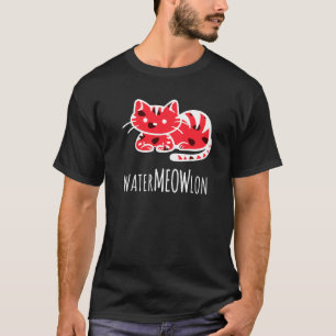 T-shirt Pastèques I Watermeowlon I Chat Chaton Jardin Nat