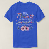 T-shirt Pasteur A Une Congrégation Magnifique Église Chris (Design devant)