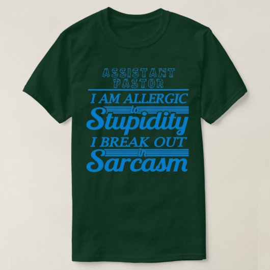 T-SHIRT PASTEUR ADJOINT (Design devant)